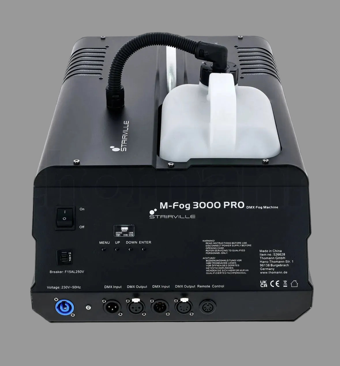 (B4) Belysning pakke - 8 stk led bar, 8 stk led par kasse, 2 stk røykmaskin (XXL)